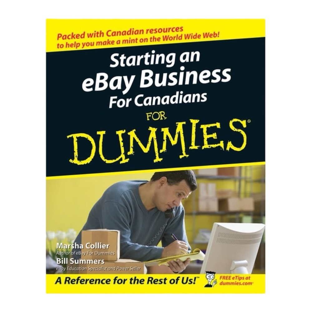 STARTING AN EBAY BUSINESS FOR CANADIANS FOR DUMMIES - PRE-OWNED